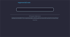 Desktop Screenshot of expresocial.com