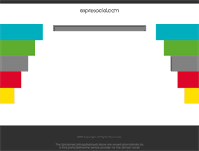 Tablet Screenshot of expresocial.com